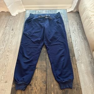 FIGS navy Zamora joggers